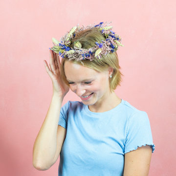 DIY Haarkranz Sparkling Autumn 